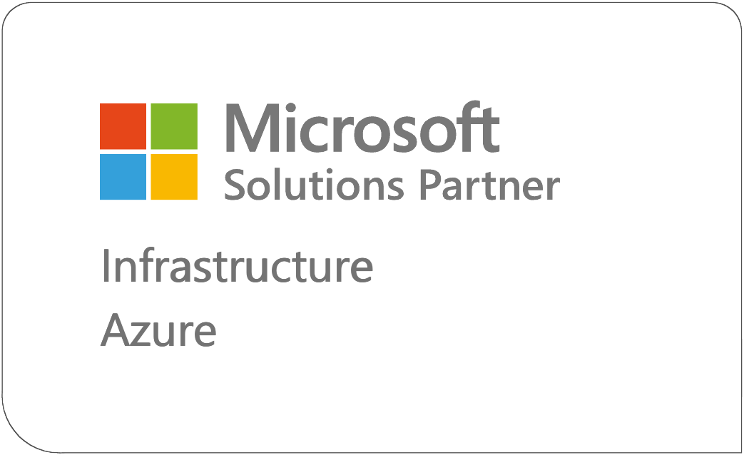 Microsoft Solutions Partner logo - Infrastucture - Azure