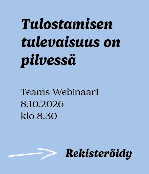 Fraidei webinaari: tulostaminen